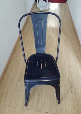 Chaise moderne de Tolix en métal avec le dossier, tabouret haut arrière de Tolix pour la maison/restaurant