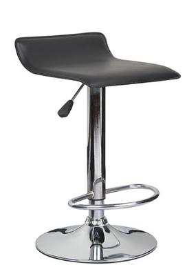 Cuir synthétique de chaises en plastique modernes de tabourets de bar, chaises de bureau de taille de pivot de 360 degrés