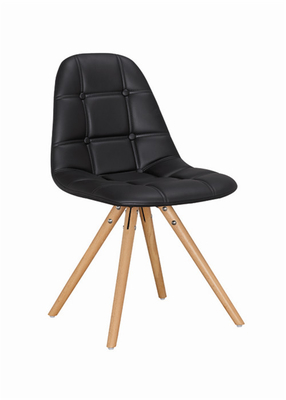 De cuir de l'unité centrale EAMES de chaise protection en plastique confortable en caoutchouc de glissement non -